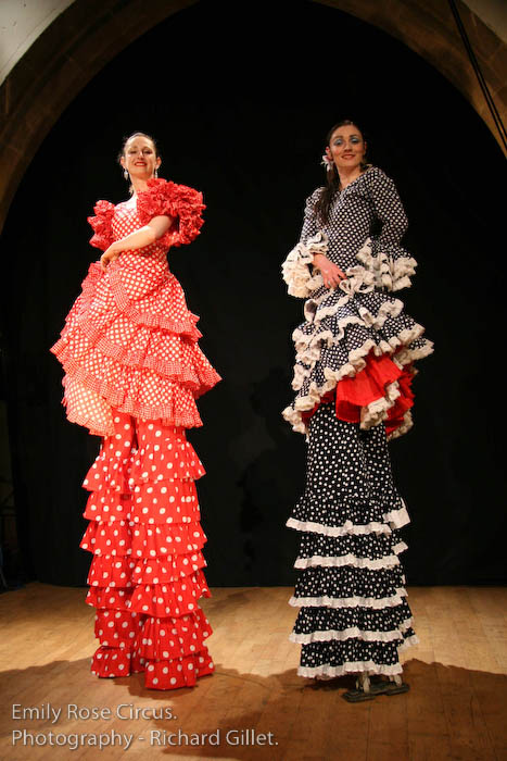 Fabulous Flamenco Ladies Emily Rose and Madam Mango