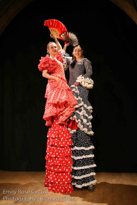 Fabulous Flamenco Ladies Emily Rose and Madam Mango